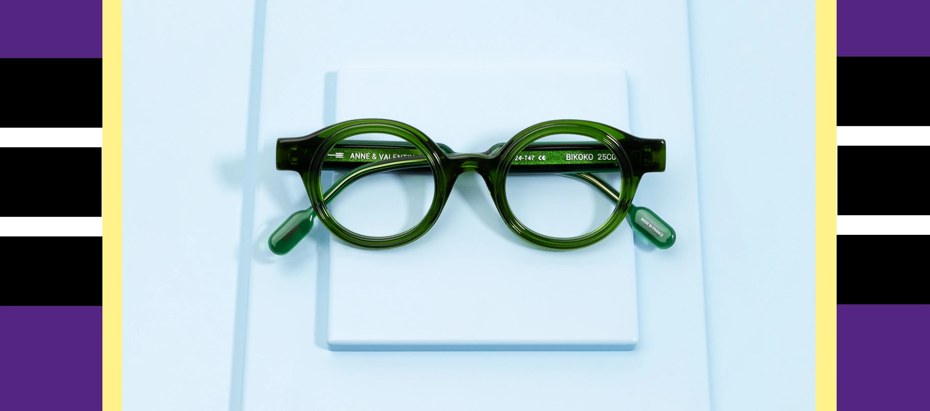 Optique ac&eacute;tate Anne & Valentin